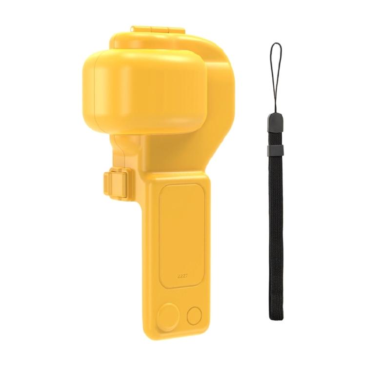 Full-Coverage Camera Shell for Pocket 4P, Lens and Screen Protections Case Cover with Wrist Strap Carry