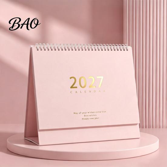 Large Daily Schedule Organizer Desk Calendar 2026-2027, Oct 2026-Dec 2027 14-Month Calendar, Business Planning Tools Desktop for Planning, Organizing