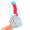 2023 Cute Colorful Monster Plush Hairpin - Funny Fur Duckbill Clip Headdress for Women