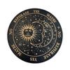 Sun Moon Array Pendulum Plate Crystal Energy Boards Engraving Pattern Decor