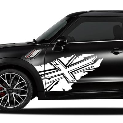 Car Door Side Stickers Graphics Union Jack Styling Vinyl Decor Decal For Mini John Cooper S F54 F55 F56 F60 R54 R55 R60 R56 R61