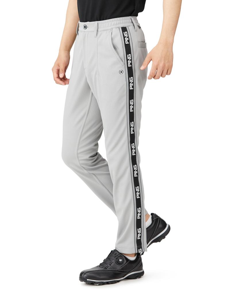 [Pin Apparel] Men's Tapered Pants (All-directional Stretch, Quick-drying, UV Protection)  Golf  621-4131207 020Gray 3L