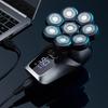 Upgrade Waterproof Rotary Shaving Equipment Multifunctional 8D Face Head Electric Shavers LED Display Electric Bald Head Shaver