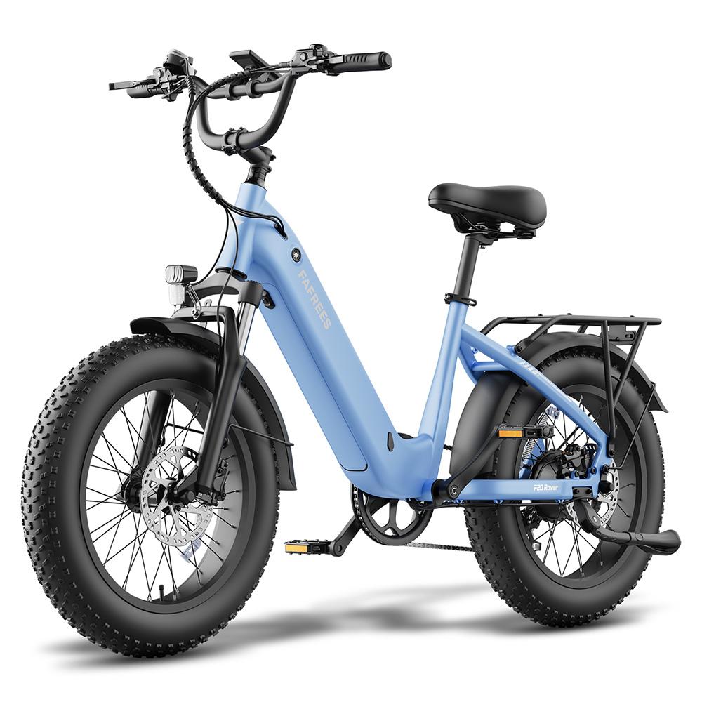 Elektrofahrrad Fafrees F20 Rover 250W Motor Höchstgeschwindigkeit 25km/h 20" Fat Tire Stadtelektrofahrrad 48V 20AH LCD Display 7 Gänge Maximale Belastung 150Kg