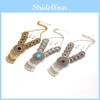 Alloy Water Drop Pendant Necklace With Rhinestone Embellishments And Chain For Ladies