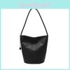 Pu Water Bucket Bag With Large Capacity For Daily Use And Street Style Fashion