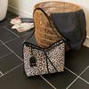 Autumn and winter new leopard print shoulder armpit bag women's retro high-end sense large-capacity portable tote bag