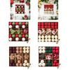 DIY Christmas Felt Ball Garland Set Cute Pom Pom Garland Christmas Ornaments for Wall Holiday Fireplace Living Room New Year