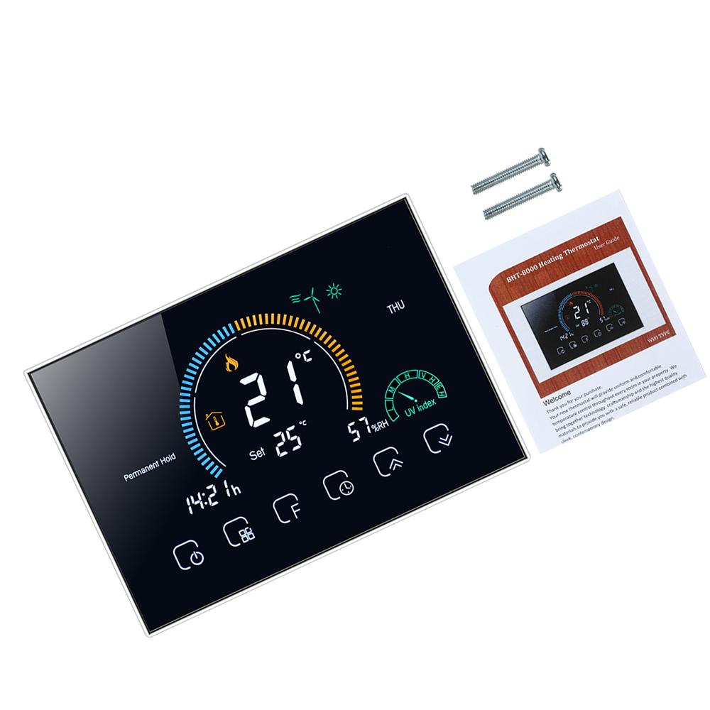 95-240V Wi-Fi Smart Programmable Thermostat Six Periods Voice APP Control Backlight LCD Water/Gas Boiler Heating Thermoregulator
