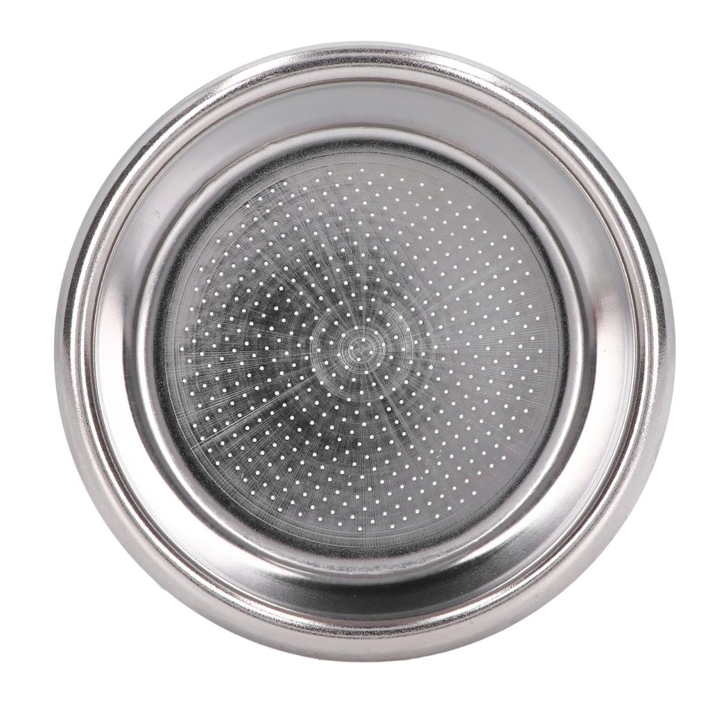 Portafilterfilter 2 koppar Rostfritt stål Kaffefilter Porös filterkorg för 54 mm handtag