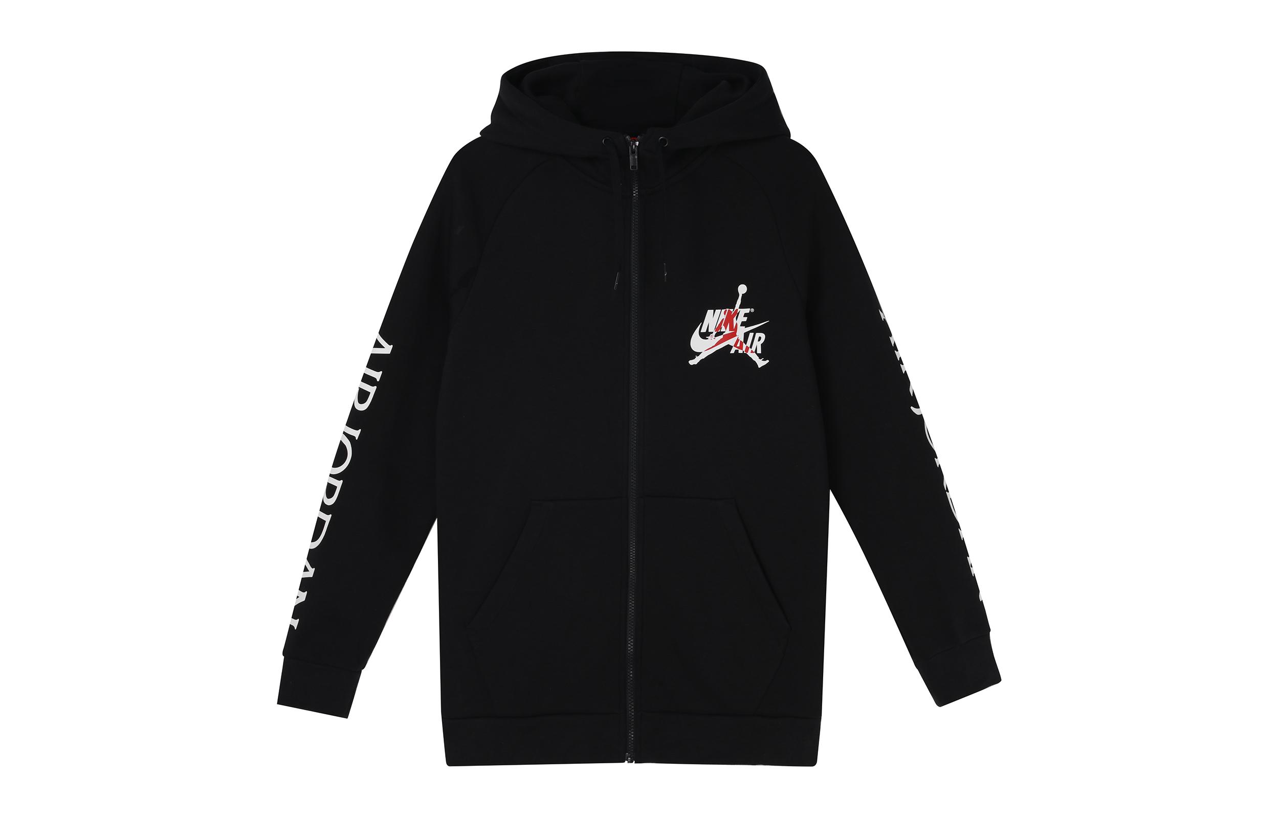 Куртки Jordan Jumpman Classics Мужские Черные С капюшоном Умеренные Другие DH9507-010 XXL