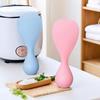 1PC Tumbler Non Stick Rice Spoon Food Grade Plastic High Temperature Resistant Rice Spoons Easy To Clean Kitchen Accessories