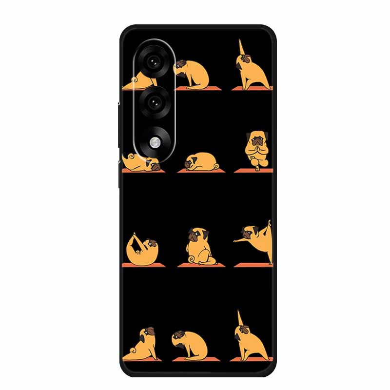 Case For OnePlus Nord 5 Case One Plus Nord 5 Nord5 Cartoon Cat Black Silicone Soft Back Cover For OnePlus Ace 5 Ultra Phone Case