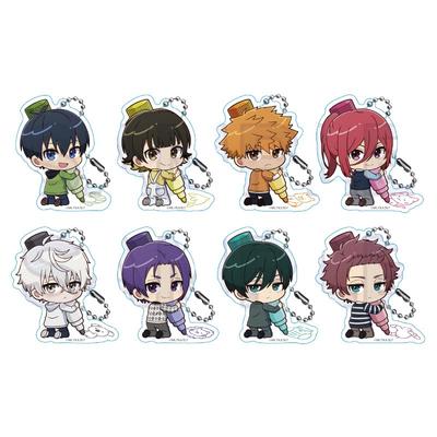 Blue Rock Trading Mini Character Acrylic Keychain Oekikiccho Box of 8 Ver.