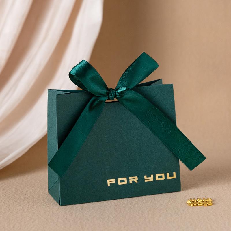 Dankjewel Tas Veelzijdige Bruiloft Cadeaubox Cadeautas Hoge Kwaliteit Papier Verpakkingstas Voor Zakelijk Evenement Verjaardagsfeest Bruiloft