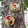 Figurines Miniatures Dwarf Reading Resin Garden Ornaments Funny Garden Statue  Garden