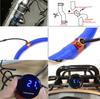 Universal Motorcycle Thermometer Instruments Water Temp Temperature LED Digital Display Gauge Meter With 22mm Temp Temperature Sensor Adapter