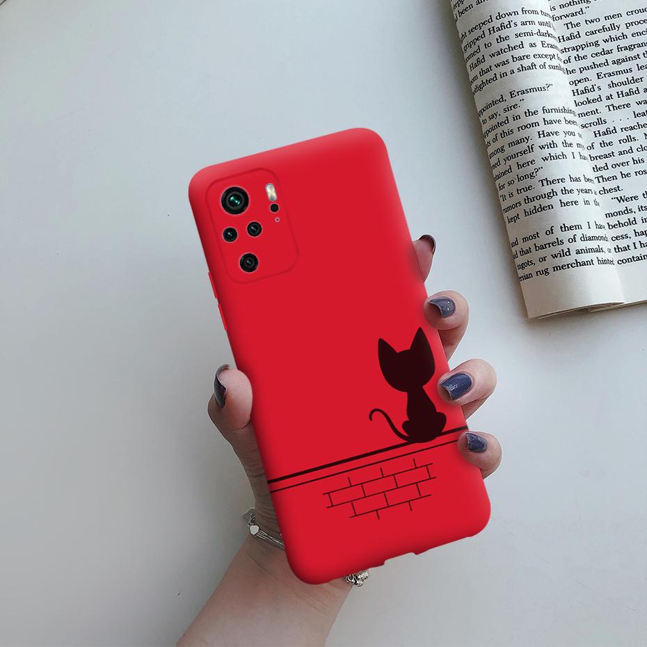 For Xiaomi Redmi Note 10 Phone Case TPU Soft Silicon Cute Pattern Back Cover for Xiomi Xiaomi Redmi Note 10 Note10 Pro 10s Cases