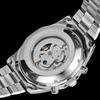 Fully Hollow Men's Fully Automatic Mechanical Watch Men's Automatic Mechanical Watch Steel Band