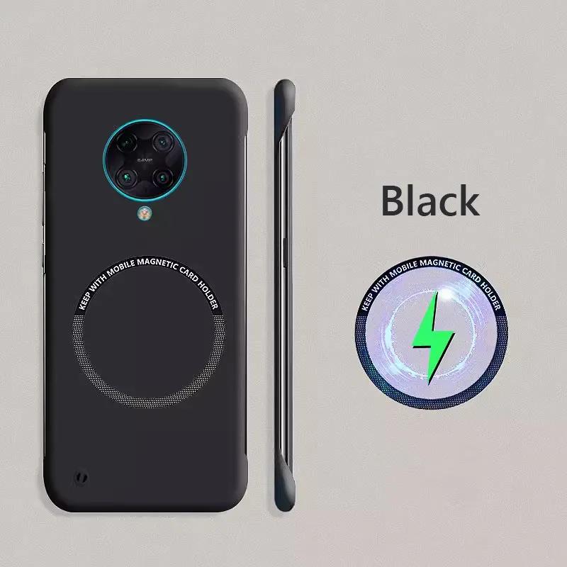 

Безрамочный Магнитный Тонкий Чехол для Magsafe для Xiaomi Poco F2 Pro PocoF2 Pro Беспроводная Зарядка Жесткая Задняя Крышка For Poco F2 Pro