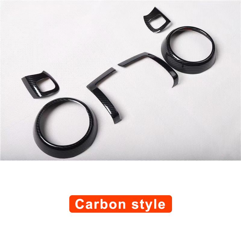 Car Air Conditioning Vent Decorative Cover For MINI ONE Cooper S F55 F56 F57 Car Interior Stickers Modification Accessories