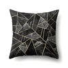 Nordic Style Ins Marble Polyester Pillowcase Car Decoration Home Printed Waist Cushion Pillowcase