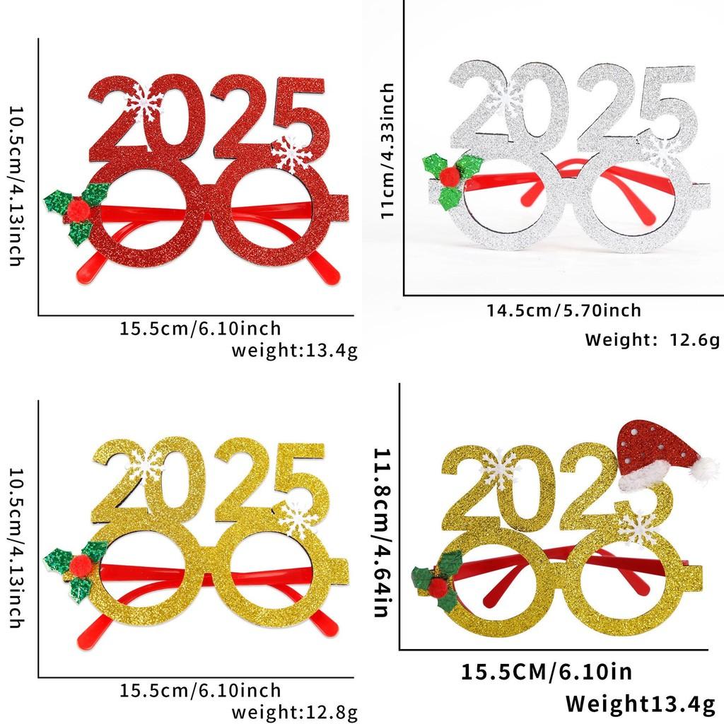 Lightweight Colorful Christmas Party Glasses For Children With Festive Holiday Themes