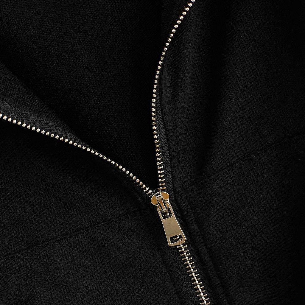 Zip-up Herbst Winter Frauen Hoodies Taschen Schlank Crop Jacke Weibliche Kleidung Kordelzug Weiß Sexy Hoody Baumwolle Mäntel