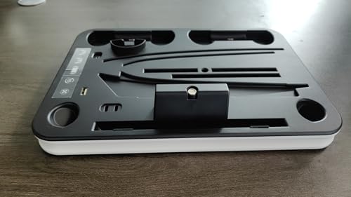 New 5-in-1 Vertical Stand for PS5 Pro/Slim/PS5, Includes PS5 Controller Charging Stand and Multi-Function Cooling Fan (Gray)