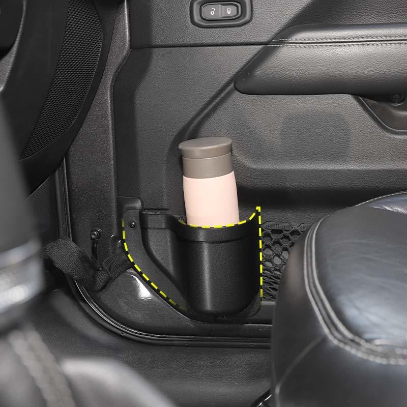 Front Door Net Pocket Storage Box Organizer Container For Jeep Wrangler JL For JT Gladiator 2018 Up 2/4-Door Stowing Tidying Accessories