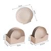 3Pcs Creative Plastic Fruit Plate, Snack Plate, Vegetable Plate, Bone Spitting Plate Snack Plate Nut Plate Dessert Plate