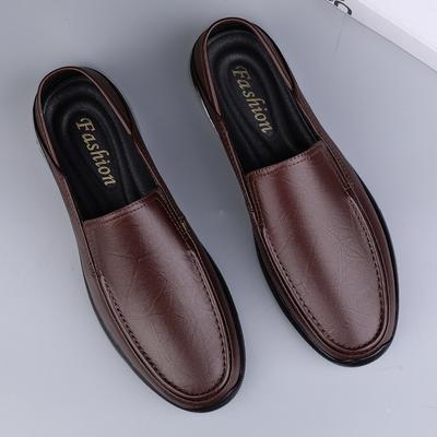 Fashion Male Comfortable Wedding Dress Shoes Fashion Mens Casual Sneakers Men Genuine Leather Fashion Driving Shoes Mens Slip On Shoes