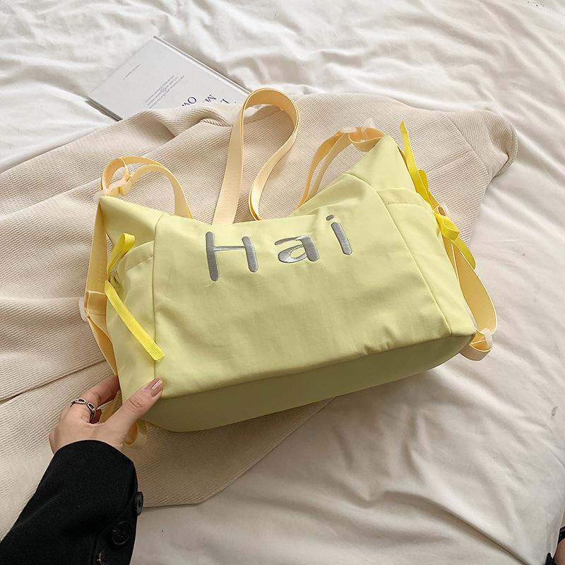 

Casual bag versatile ins shoulder bag 2025 summer new fashion messenger bag this year popular go out make-up bag жёлтый