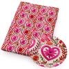 DIY Synthetic Leather Fabric Flowers Florals Printed Imitation Embroidery Faux Leather Shoes Imitation Embroidery