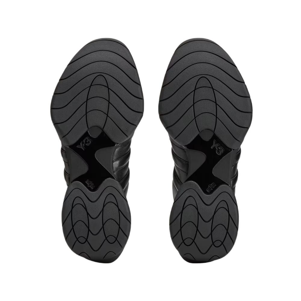 adidas Y-3 Regu 2002 High Triple Black Unisex Sneakers JQ8845