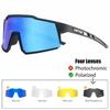 Kapvoe Radsportbrille Polarisiert MTB Rennradbrille UV400 Schutz Sonnenbrille Ultraleicht Sportbrillen Ausrüstung
