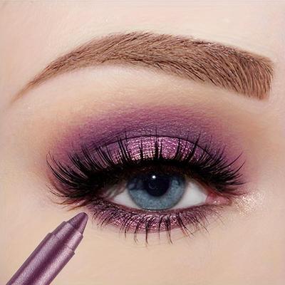 Waterproof Eyeshadow Pen, Lasting, Strong Pigment Eyeshadow Pen Can Draw Eyeshadow and Eyeliner, Multi-purpose Eyeshadow Pen with Pencil Sharpener