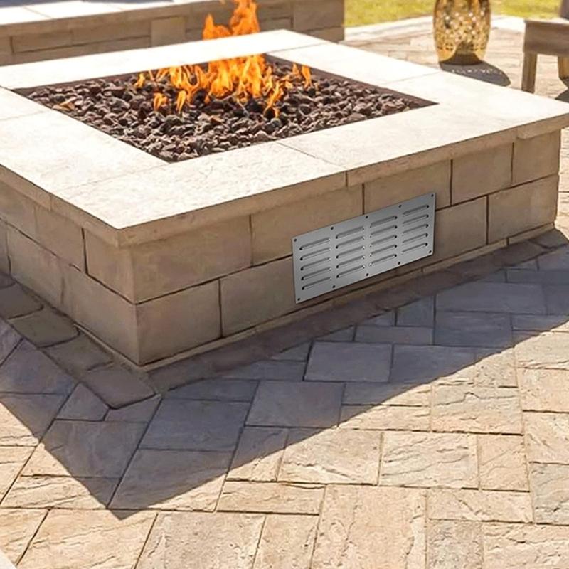 2 Piece Rustproof Steel Stove 20 Contemporary Style Home Ventilation System Safe Design