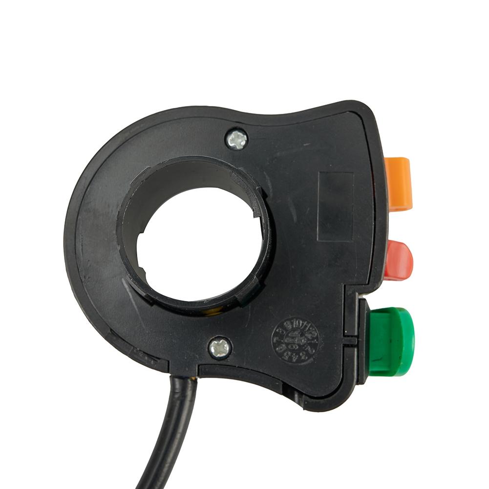 Motorcycle Switch 3in1 7/8\" Accessories Button DC 12V