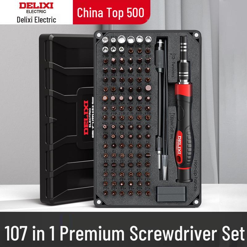 Kompaktes Multifunktions-Schraubendreher-Set: Kreuzschlitz-, Dreikant-, Schlitz-, Torx- & Ungewöhnlich geformte Schraubendreher