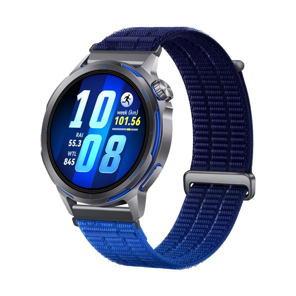 Universal 18/20/22mm wristbands  Huawei WATCH GT/Runner2, Garmin ActiveS/GT4with breathable and gradient-textured nylon fabric for a comfortable fit