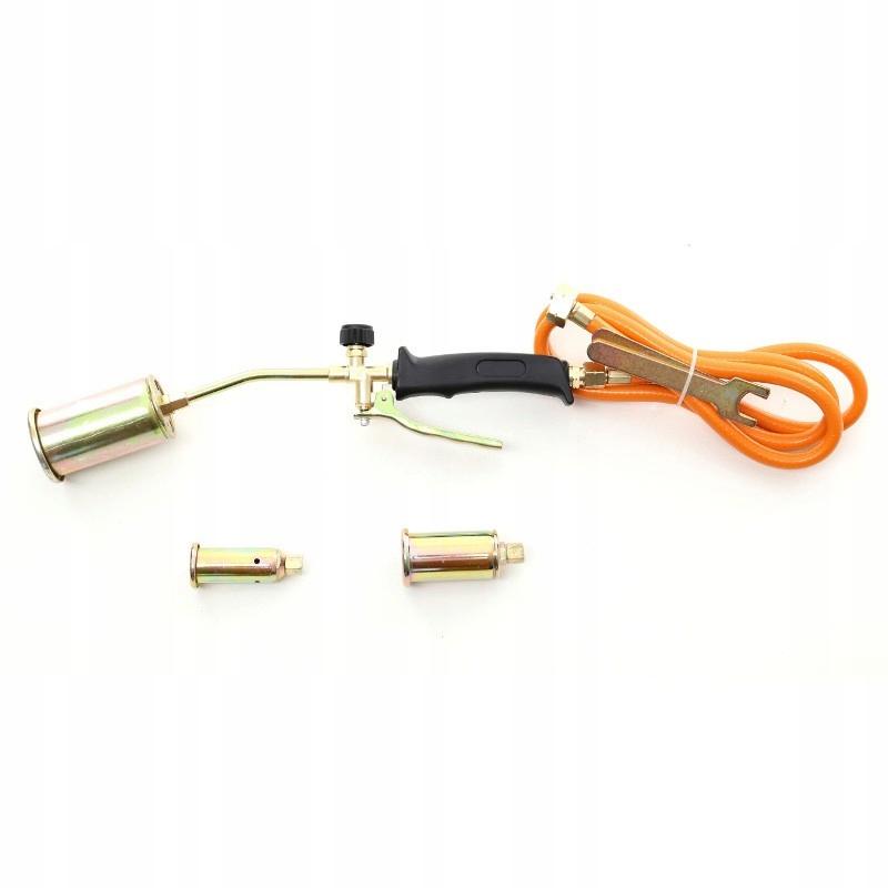 Gas Burner for Burning Roofing Paper with 3 Different Nozzles