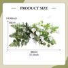 Wedding Arch Flowers Faux Holiday Door Decoration Artificial Floral Swag Greenery Leaves for Banquet