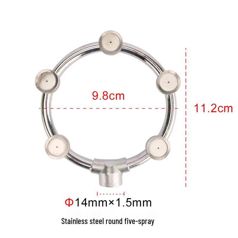 Stainless Steel Five-Hole Circular Atomizing Electric Spray Nozzle