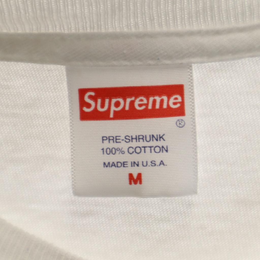 Supreme 18ss Made in USA Mobb Deep Prodigy Short sleeve T-shirt M white Men's Used