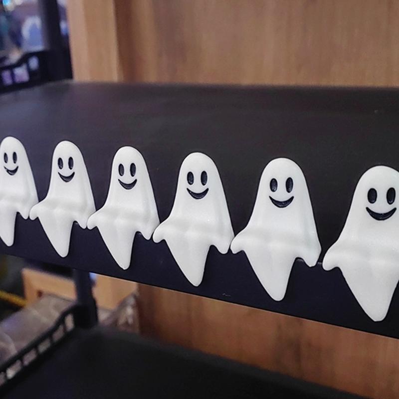 20PCS Halloween Decorative Specter Ornament For Themed Parties Plastic Crafting Easy Setups Tabletop Accent