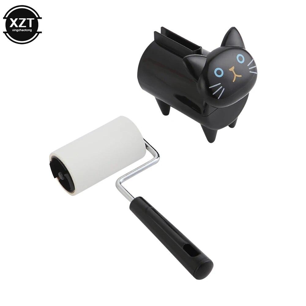 New Cute Cat Lint Remover Lint Roller Pet Hair Remover Clothes Fabric Shaver Pet Fur Dust Brushes Cleaning Sofa Sticky Removal