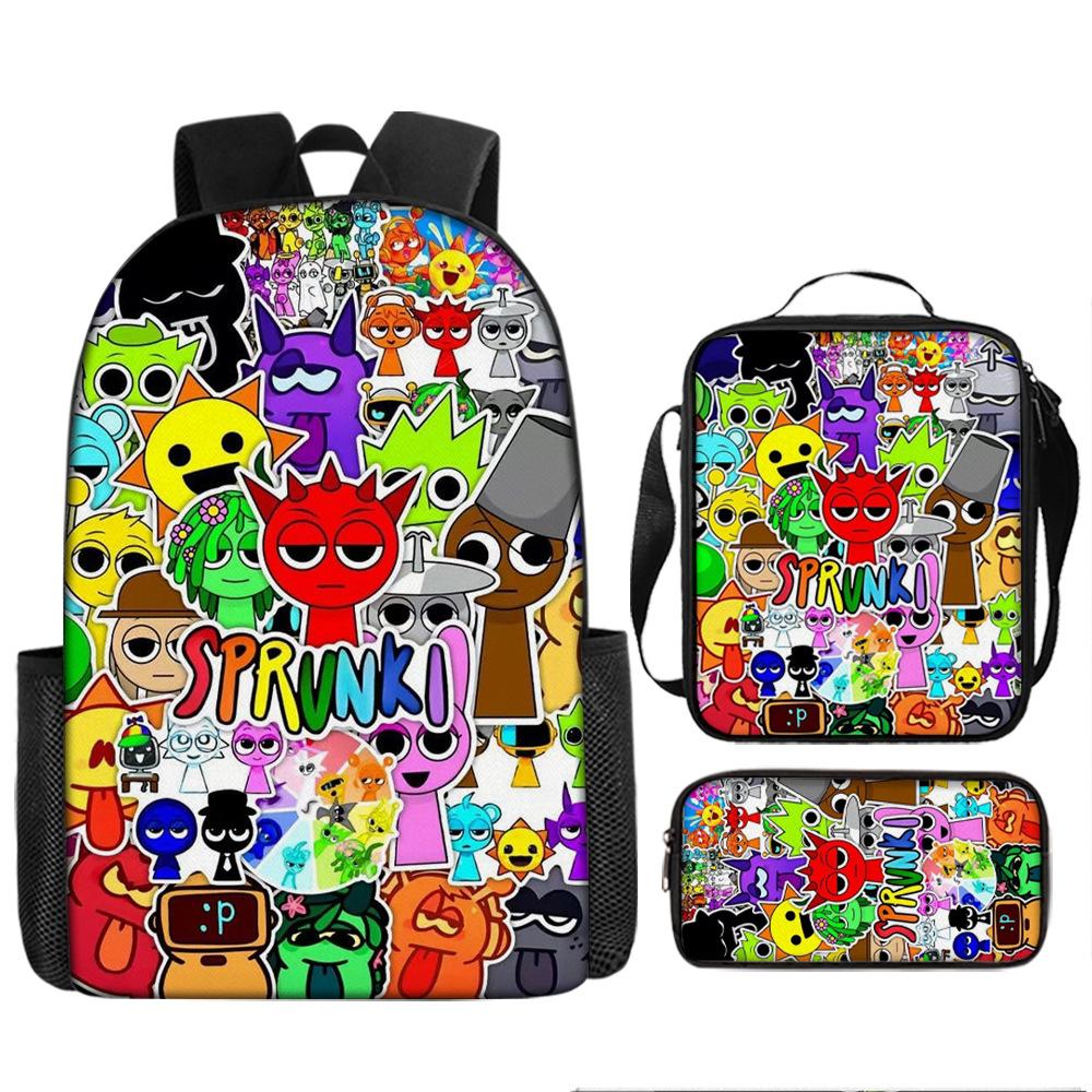 Rhythm Box Schoolbag Cartoon Animation Primary School Third or Fourth Grade Light Burden Reduction Primary and Secondary School Student Storage Bag