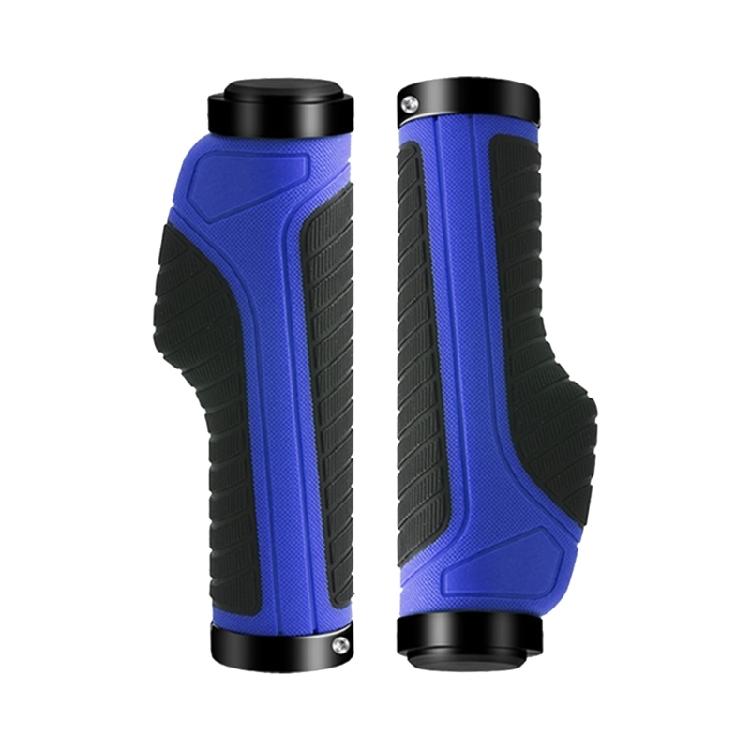 

2Pcs Bikes Handle Grip Cover Antislip Cyclings Handle Bars Grip with End Plug чёрный/синий