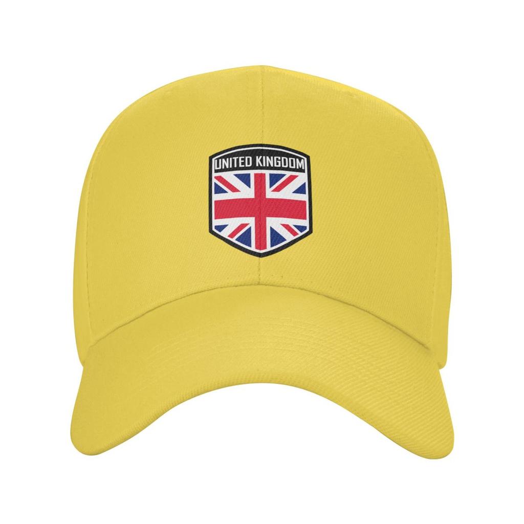Custom Fashion Unisex British UK United Kingdom Flag Baseball Cap Adult Adjustable Dad Hat Unisex Women Sports Snapback Caps